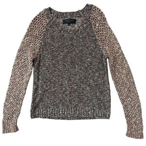 Rag & Bone New York Multicolor Open‎ Knit Sweater Women's Small